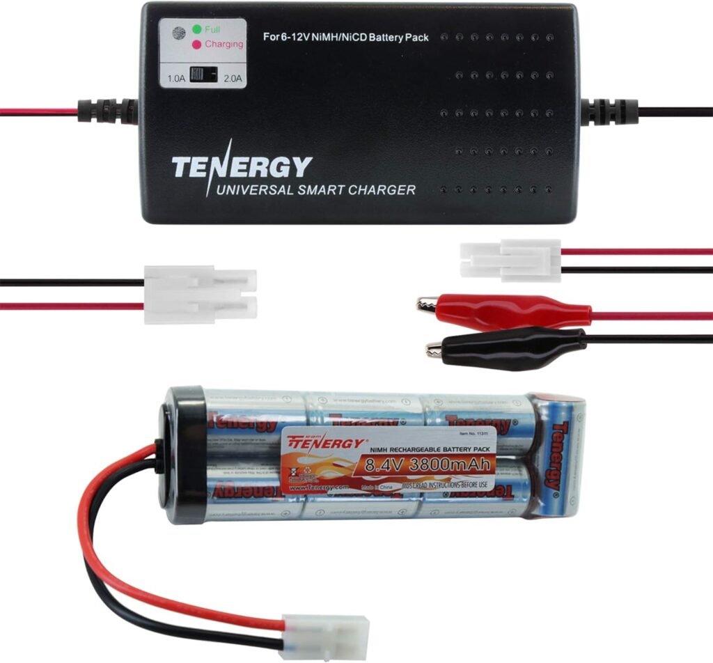 Tenergy Airsoft 8.4V 3800 mAh Flat NiMH Batteries