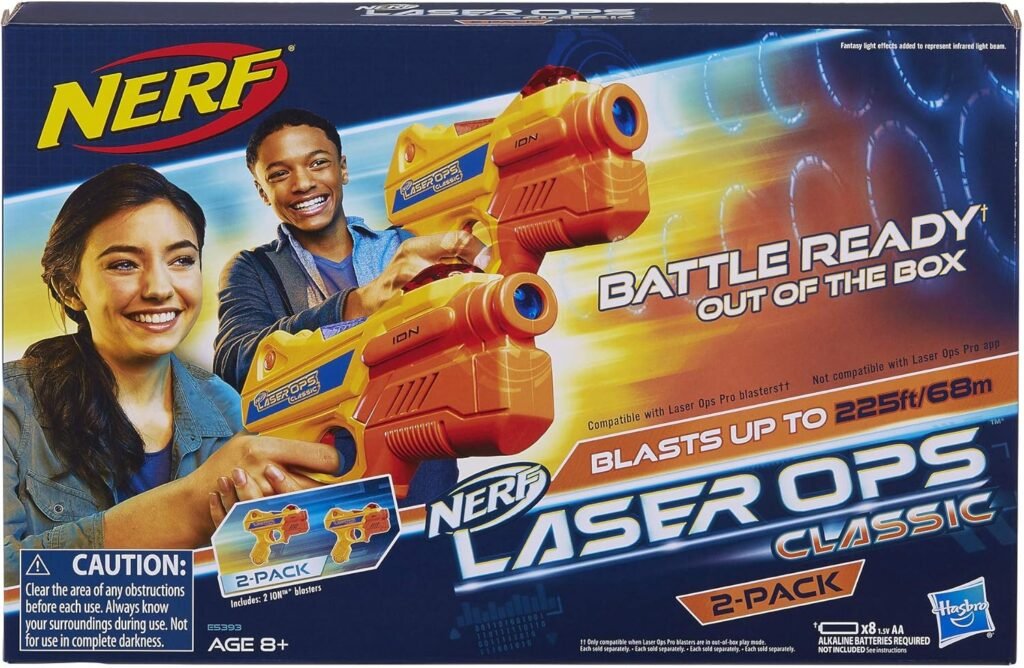 Nerf Laser Ops Classic Ion Blaster 2 Pack