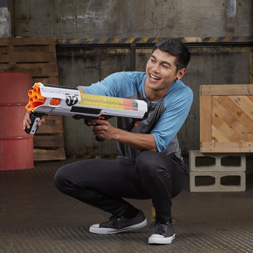 Nerf Rival Phantom Corps Hades XVIII-6000 Blaster with Rival Ammo and Colored Flags for Ages 14+ (Amazon Exclusive)