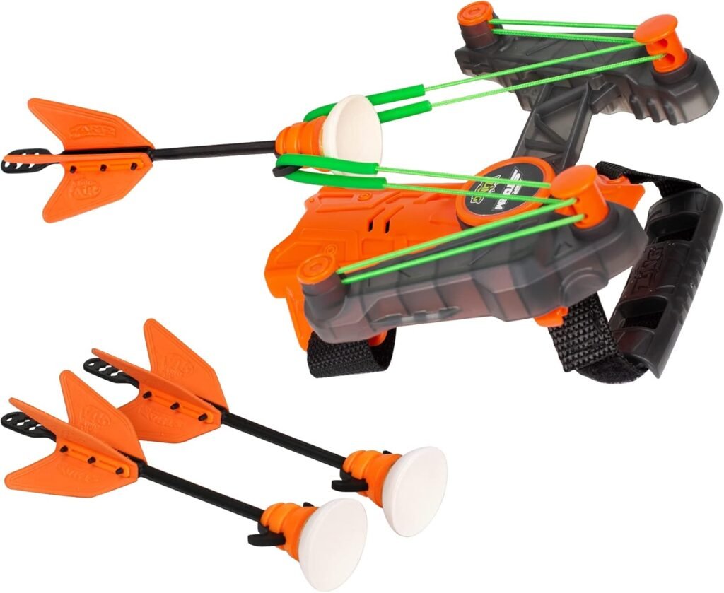 Zing Air Hunterz Wrist Bow - includes 1 Wrist Bow and 3 Suction Cup Arrows, Launches Arrows Up to 40 ft