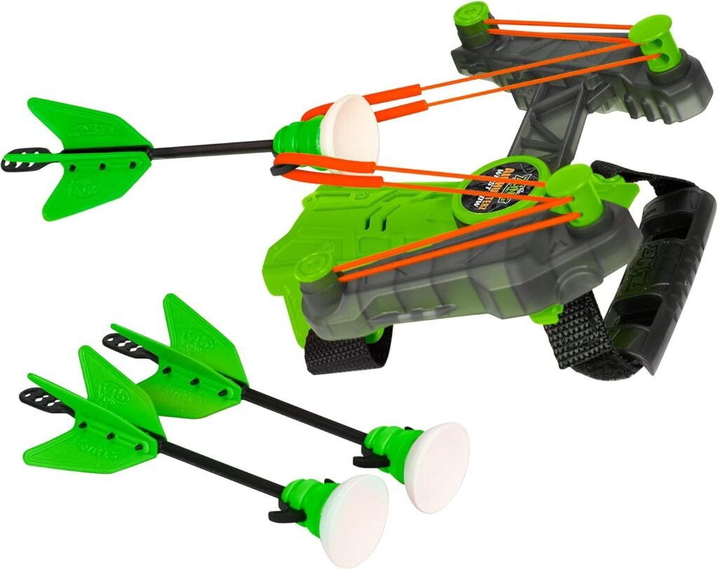 Zing Air Hunterz Wrist Bow - includes 1 Wrist Bow and 3 Suction Cup Arrows, Launches Arrows Up to 40 ft